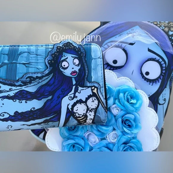 Corpse Bride♠️Emily Backpack Set - Picture 6 of 12